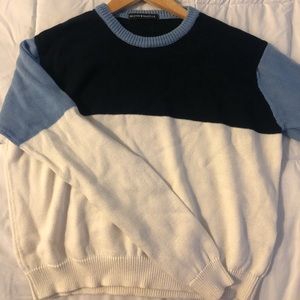 Brandy Melville color block sweater